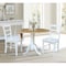 International Concepts 42 in. Dual Drop Leaf Table with 2  Ladder Back Dining Chairs - 3 Piece Dining Set K02-42DP-C08-2P - alternate 5